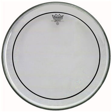 REMO Pinstripe Bassdrum 20 clear PS-1320-00 