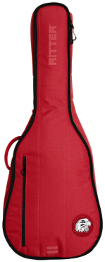 RITTER Davos RG D2C SRD Gigbag für Klassikgitarre 4/4, Spicy Red