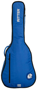 RITTER Davos RG D2D SBL Gigbag für Westerngitarre, Sapphire Blue