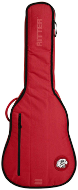 RITTER Davos RG D2D SRD Gigbag für Westerngitarre, Spicy Red