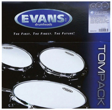 EVANS ETP-EC2SCTD-F Set 10/12/14" coated 