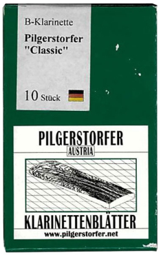 PILGERSTORFER Blatt B-Klarinette Classic 10er Pack