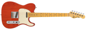 G&L Tribute ASAT Esche, Clear Orange