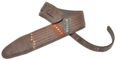 BOURBON STRAPS Pentatonics Leder-Gitarrengurt