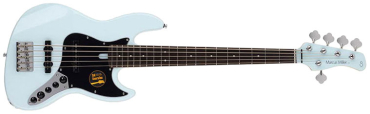 MARCUS MILLER V3 5 SB E-Bass, 2nd Generation, 5-Saiter, Sonic Blue