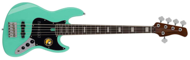 MARCUS MILLER V5 A5 MG E-Bass, Erle, 5-Saiter, Mild Green