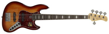 MARCUS MILLER V7 A5 TS E-Bass, Erle, 2nd Generation, 5-Saiter