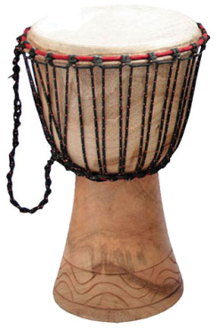 TERRE Original Djembe Ghana, Mini für Kids