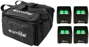 EUROLITE Set 4 x LED TL-4 Trusslight + Soft-Bag