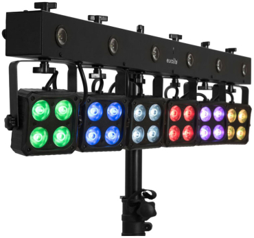 EUROLITE LED KLS-180/6 Kompakt-Lichtset