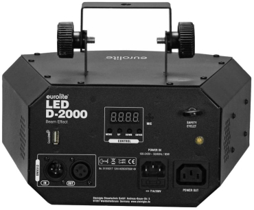 EUROLITE LED D-2000 Strahleneffekt