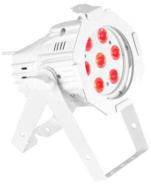 CAMEO Studio Mini PAR - 7 x 3 W TRI Colour LED RGB, weiss