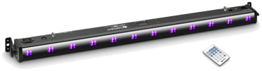 CAMEO UVBAR 200 IR - 12 x 3 W UV LED Bar mit IR-Fernbedienung