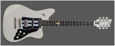 DUESENBERG Alliance Dave Baksh, White Sparkle, inkl. Koffer - B-Ware