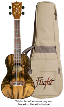 FLIGHT DUC 430 DAO Concertukulele, inkl. Gigbag