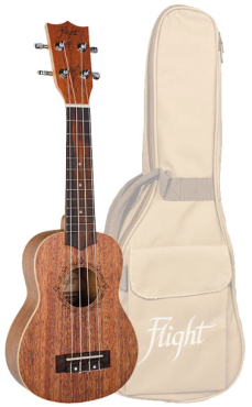 FLIGHT DUS 321 Mah/Mah Sopranukulele, inkl. Gigbag