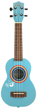 Mai Cocopelli Signature Ukulele Baby Blue inkl. Gigbag