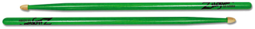 ZILDJIAN 5A Drumsticks Neon Grün