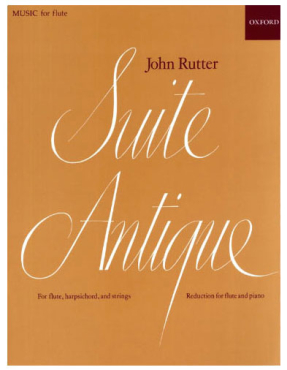 Suite antique, Querflöte und Klavier, John Rutter