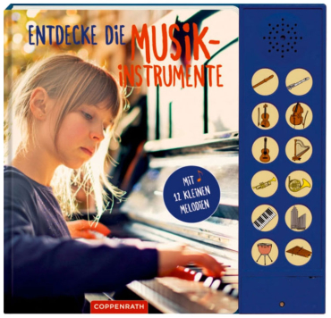 Entdecke die Musikinstrumente, Kinderbuch