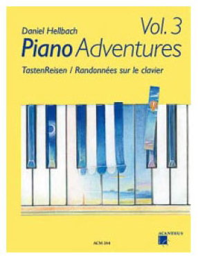 Tastenreisen, Piano Adventures, Band 3, Daniel Hellbach