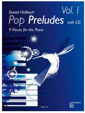 Pop Preludes Vol. 1, Daniel Hellbach, Klavier, inkl. CD