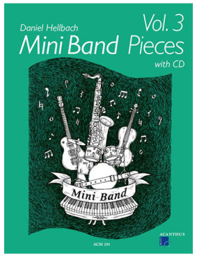 Mini Band Pieces 3, Daniel Hellbach, inkl. CD