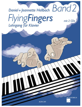 Flying Fingers, Band 2, Daniel+Jeannette Hellbach, inkl. 2 CD´s