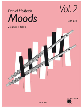 Moods, Vol. 2 (2 Flöten u.Klavier), Daniel Hellbach, inkl. CD