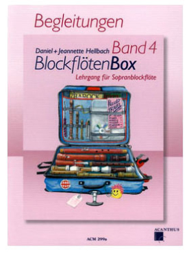 Blockflöten Box Begleitungen, Band 4, Daniel / Jeannette Hellbach