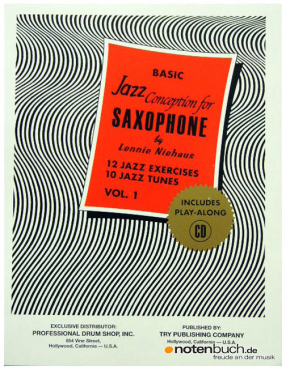 Basic Jazz Conception for Saxophon, Vol. 1, Lennie Niehaus, inkl. CD