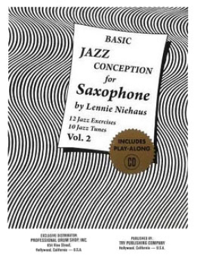 Basic Jazz Conception for Saxophon, Vol. 2, Lennie Niehaus, inkl. CD