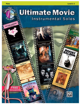 Ultimate movie instrumental solos, Level 2-3,Flute, inkl. CD