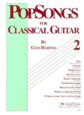 Pop Songs for Classical Guitar 2 - Cees Hartog