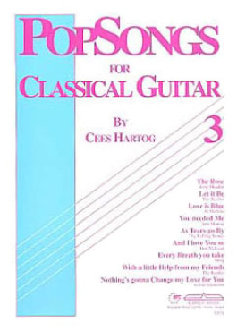 Pop Songs for Classical Guitar 3 - Cees Hartog