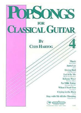 Pop Songs for Classical Guitar 4 - Cees Hartog