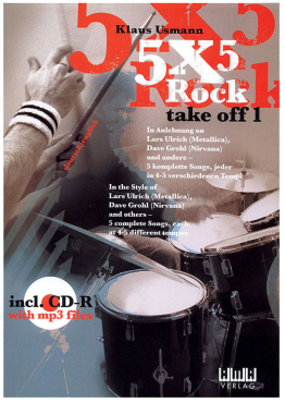 5X5 Rock take off 1, Drums, Klaus Usmann, incl. CD-R