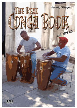 The Real Conga Book, Herwig Stieger, inkl. MP3 CD