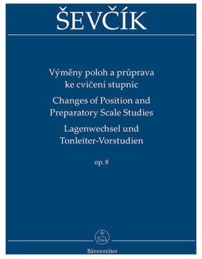 Sevcik, Opus 8, Lagenwechsel und Tonleiter-Vorstudien, Otakar Sevcik