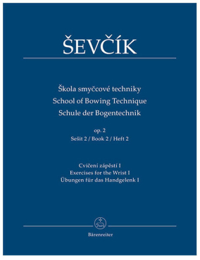 Sevcik, Opus 2, Schule der Bogentechnik, Heft 2, Otakar Sevcik