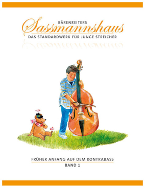 Früher Anfang auf dem Kontrabass, Band 1, Holger Sassmannshaus/Peter Close