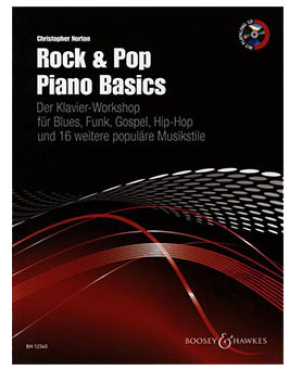 Rock & Pop Piano Basics, Christopher Norton, inkl. Playalong CD