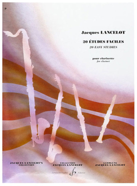 20 Etudes Faciles, Klarinette, Jacques Lancelot