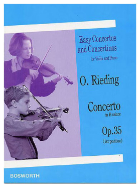 Concertino H-Moll, Op. 35, (Violine u. Klavier), Oscar Rieding