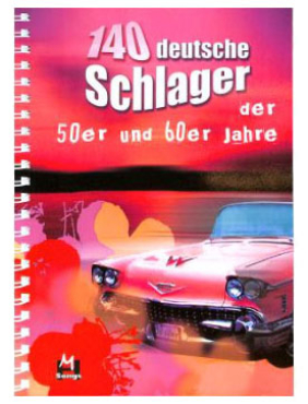 140 deutsche Schlager der 50-60er Jahre, DIN A4