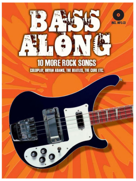 Bass along, 10 more Rock Songs, inkl. CD