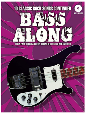 Bass along, 10 Classic Rock Songs Continued, inkl. CD