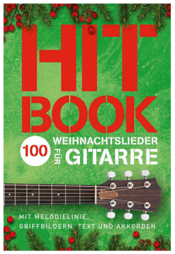 Hit Book, 100 Weihnachtslieder für Gitarre