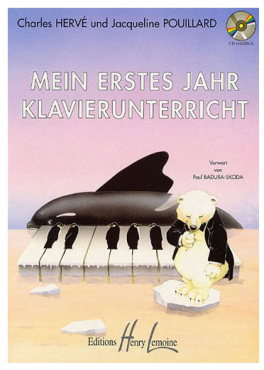 Mein erstes Jahr Klavierunterricht, Ch. Herve/Jacqueline Pouillard, inkl. CD