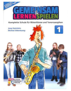 Gemeinsam lernen & spielen 1, Kastelein Jaap,Oldenkamp Michiel, Tenorsaxophon